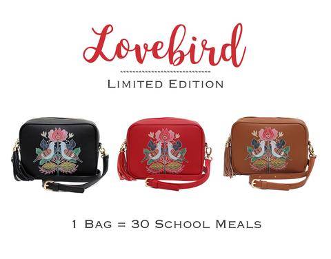 Limited Lovebird vegan bag collection